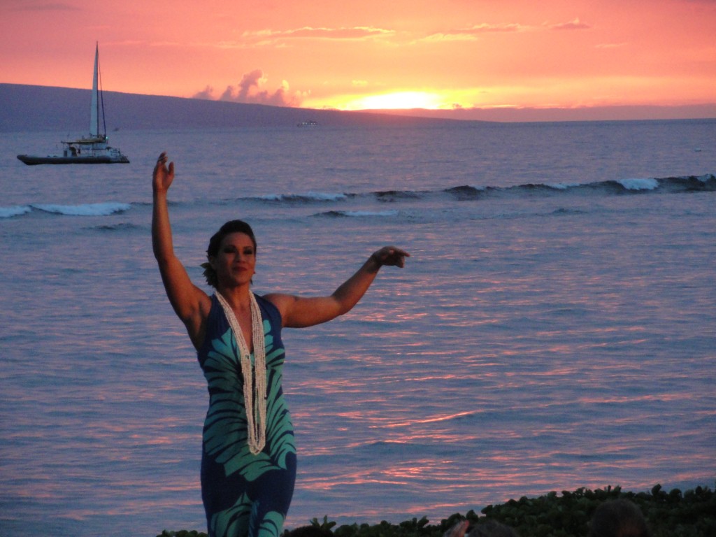 Hula Dancer at our Luau