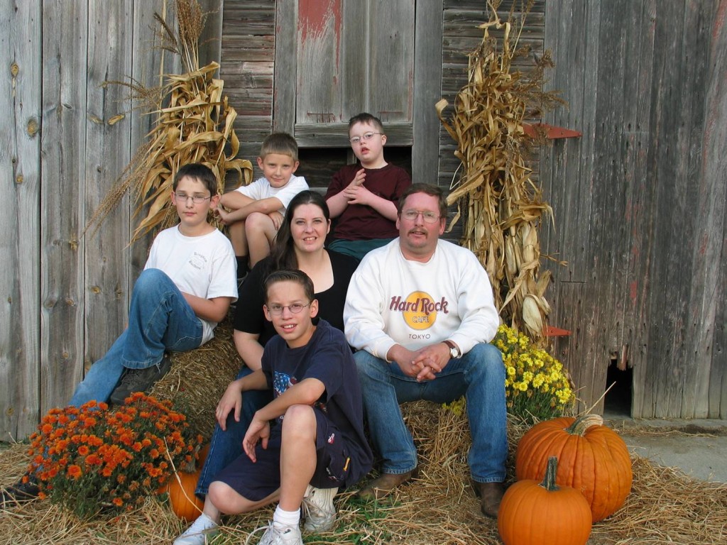 Simmons Family as we began to work on adopting the girls