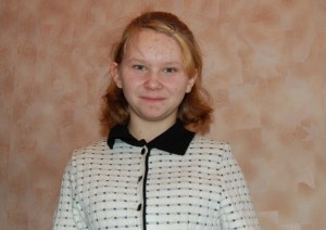 Emily at her orphanage in Nicolaivka, Russia in 2005 