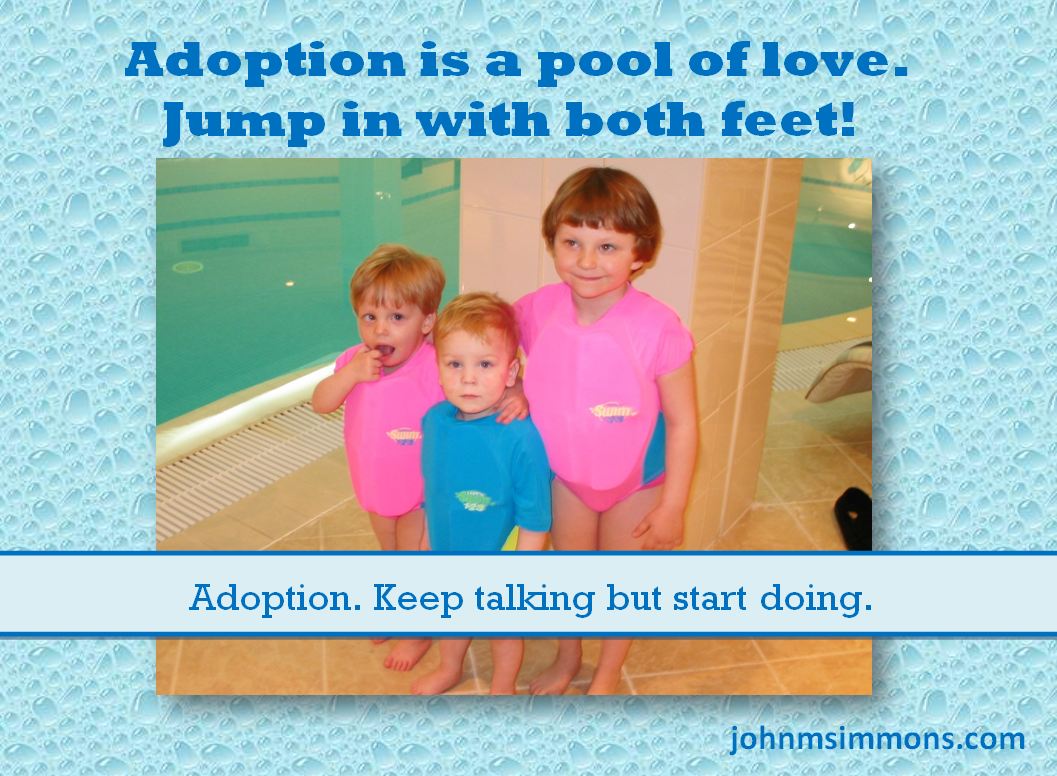 adoption, keep talking but start doing