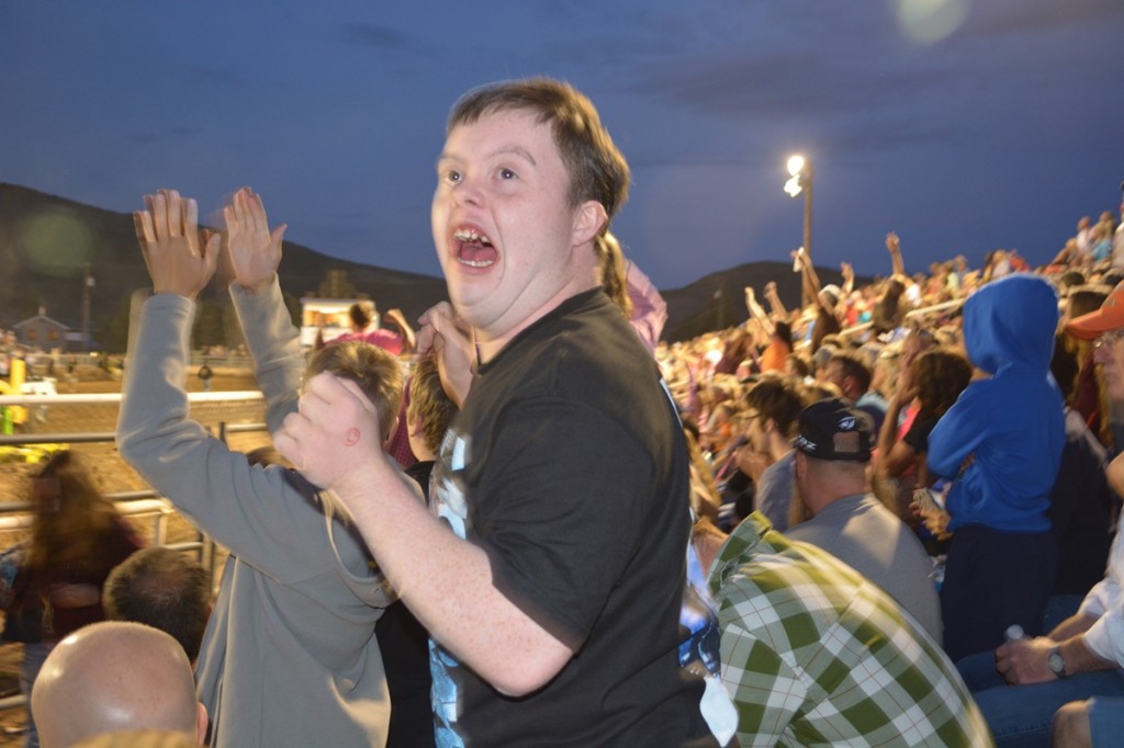 Jack Cheering for Dusty at the Demolition Derby