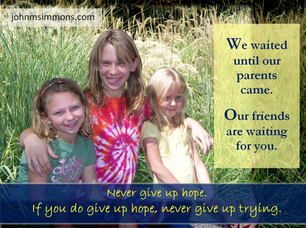 Older child adoption never give up