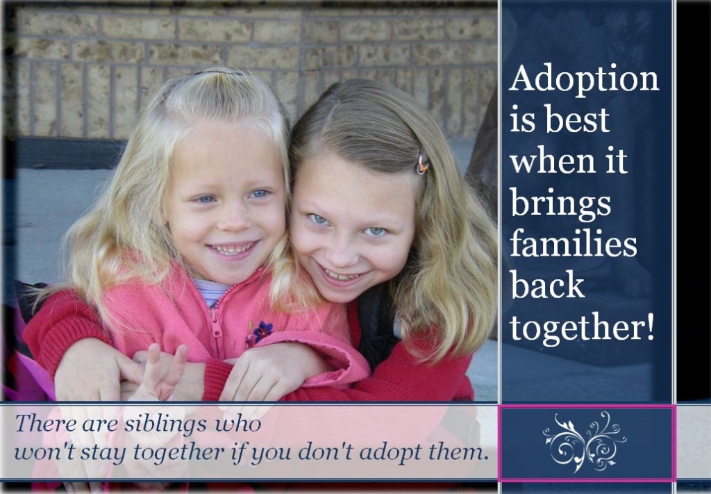 adoption is best when it brings families together