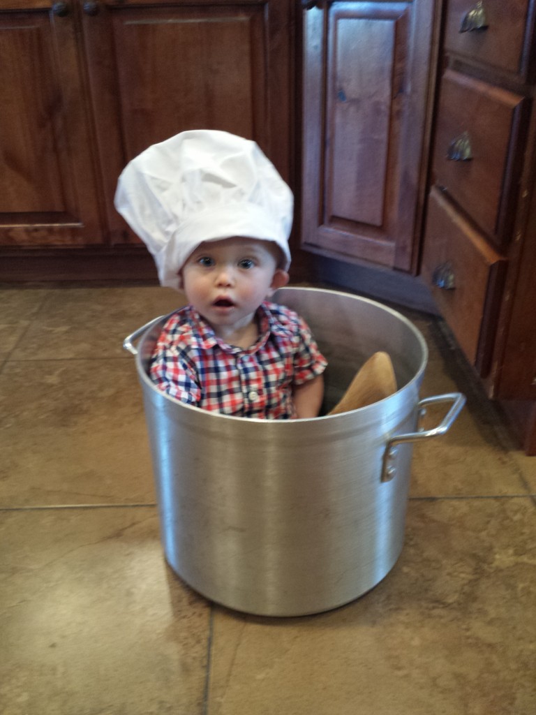 Of all the things I enjoy about my kitchen, I love working, laughing, and learning with my family the most.