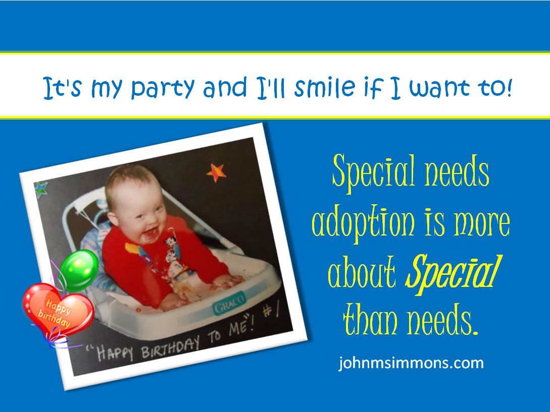 Special Needs Adoption smiles