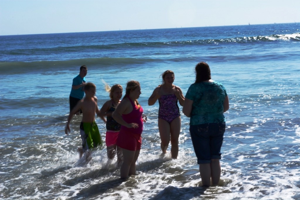 Amy Simmons and Children