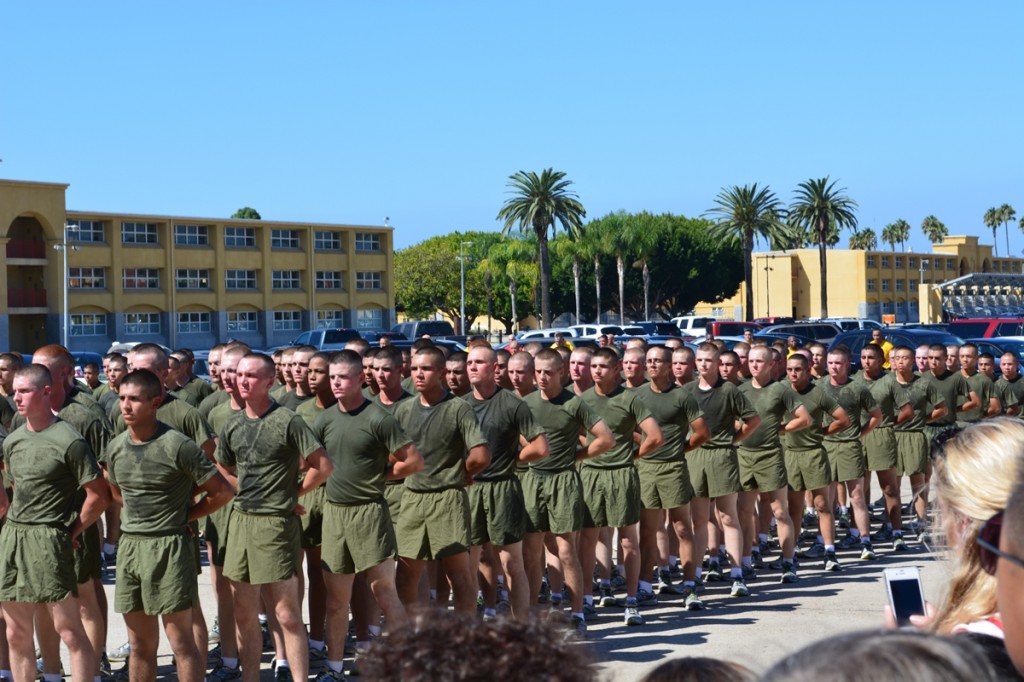 Steve's platoon on Family Day