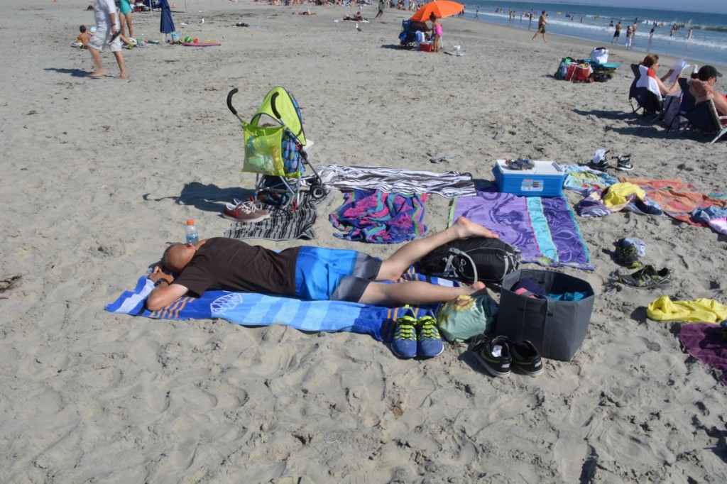 Steve Simmons resting