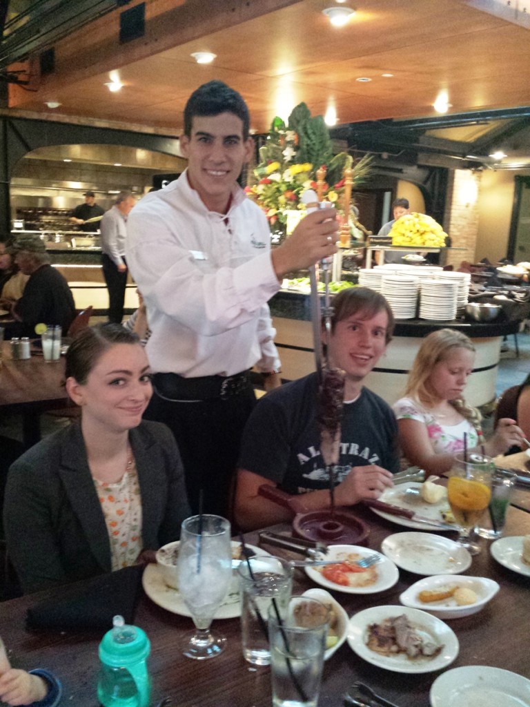 John M Simmons Family and Brazilian Barbecue