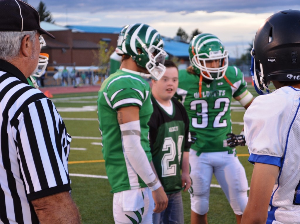 Jack Simmons Waiting for coin toss