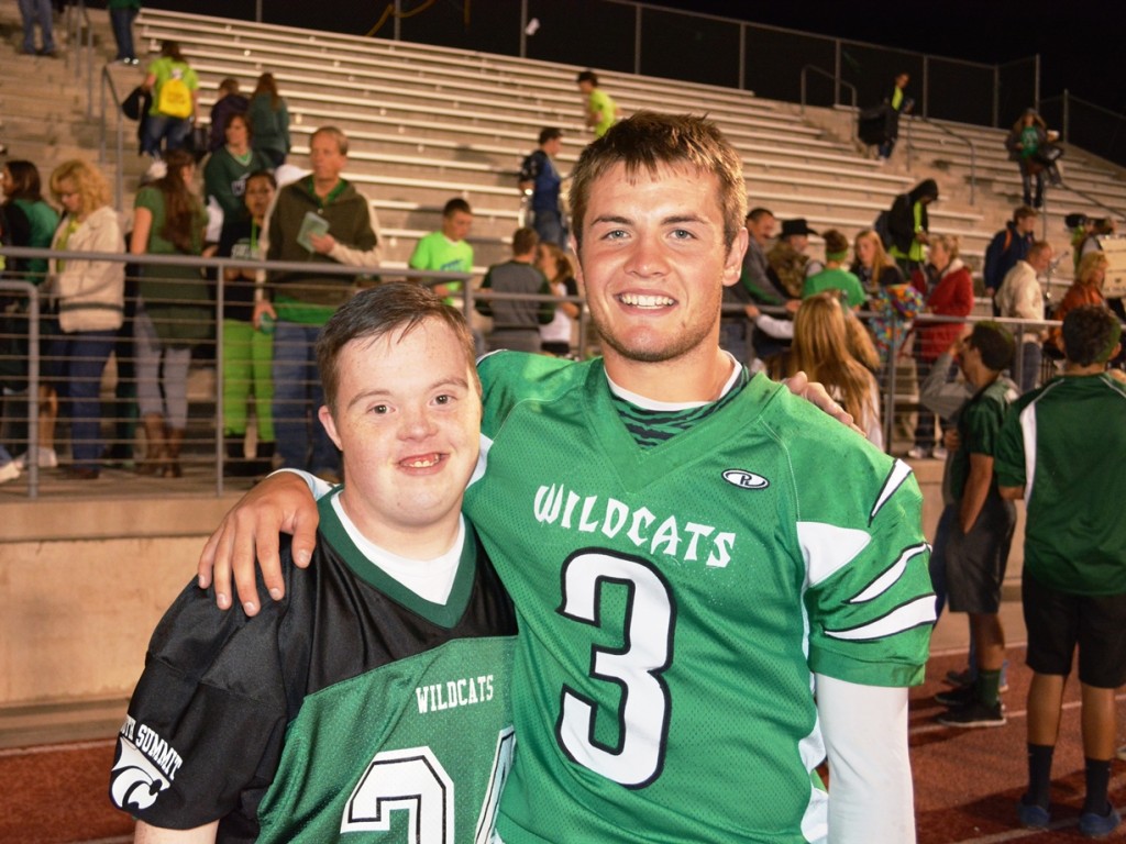 Jack Simmons with Team Captain Ty Jones