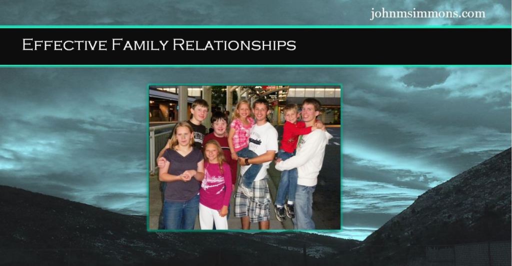 Effective Family Relationships 3
