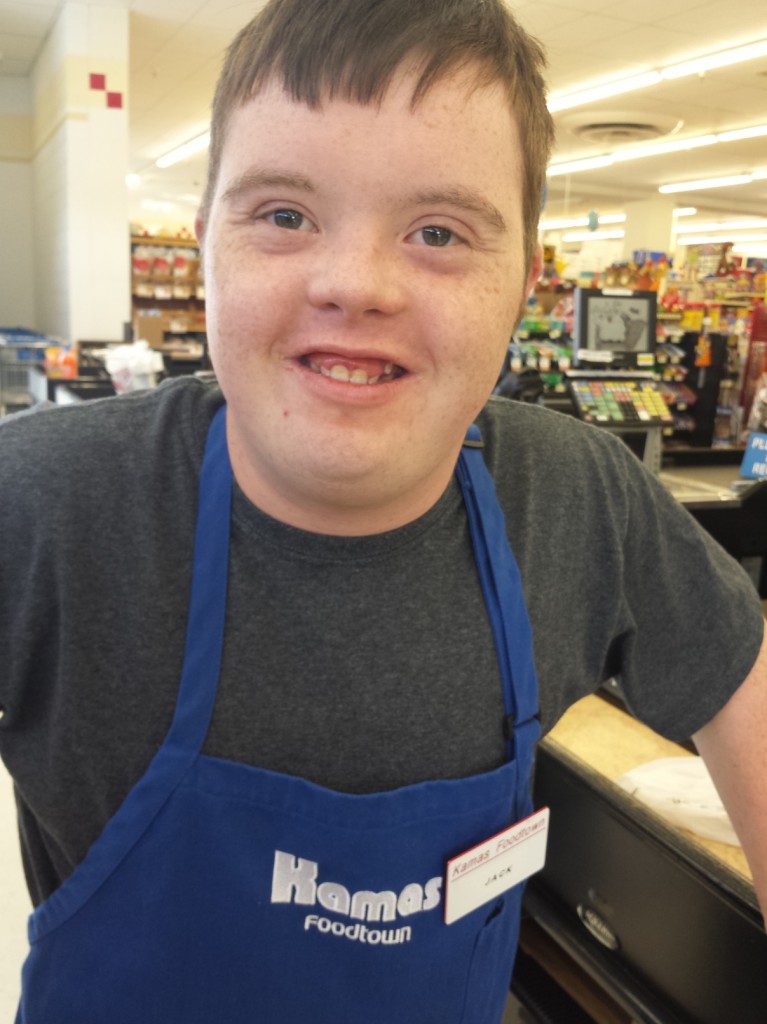 Jack Simmons back at work