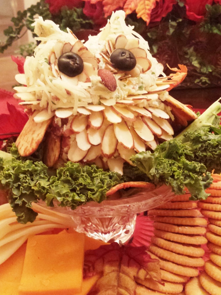 "Owl" you like to make  Amy's  Jalapeño and Bacon Cheese-Ball?   