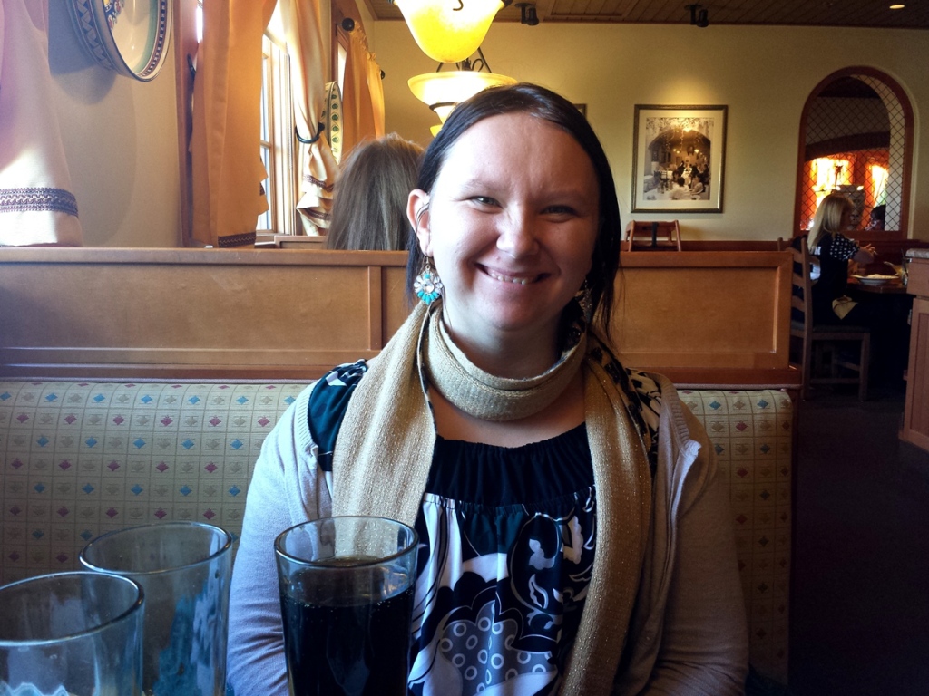 Emily Simmons at Olive Garden