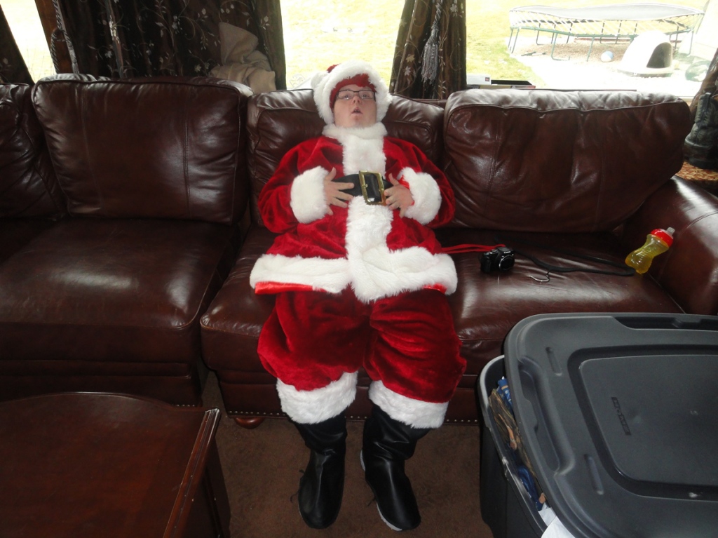 Jack Simmons is Santa's Helper