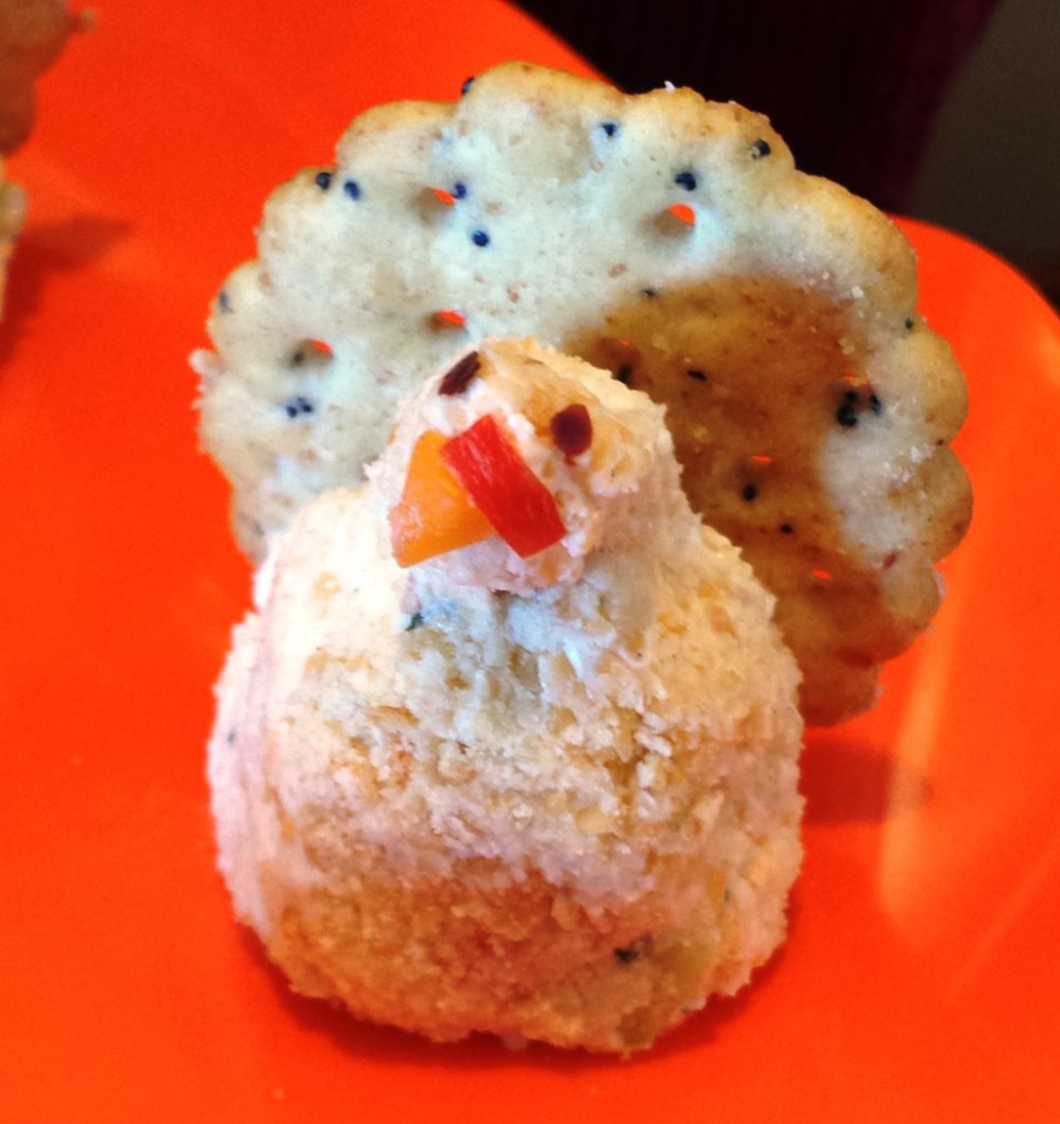 Mini Turkey Cheese Ball