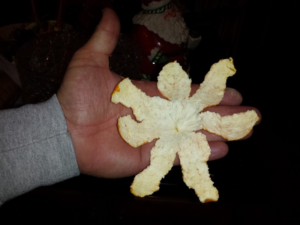 Tangerine peel angel