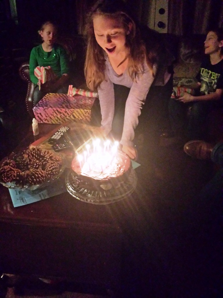 Sarah Simmons' fifteenth birthday