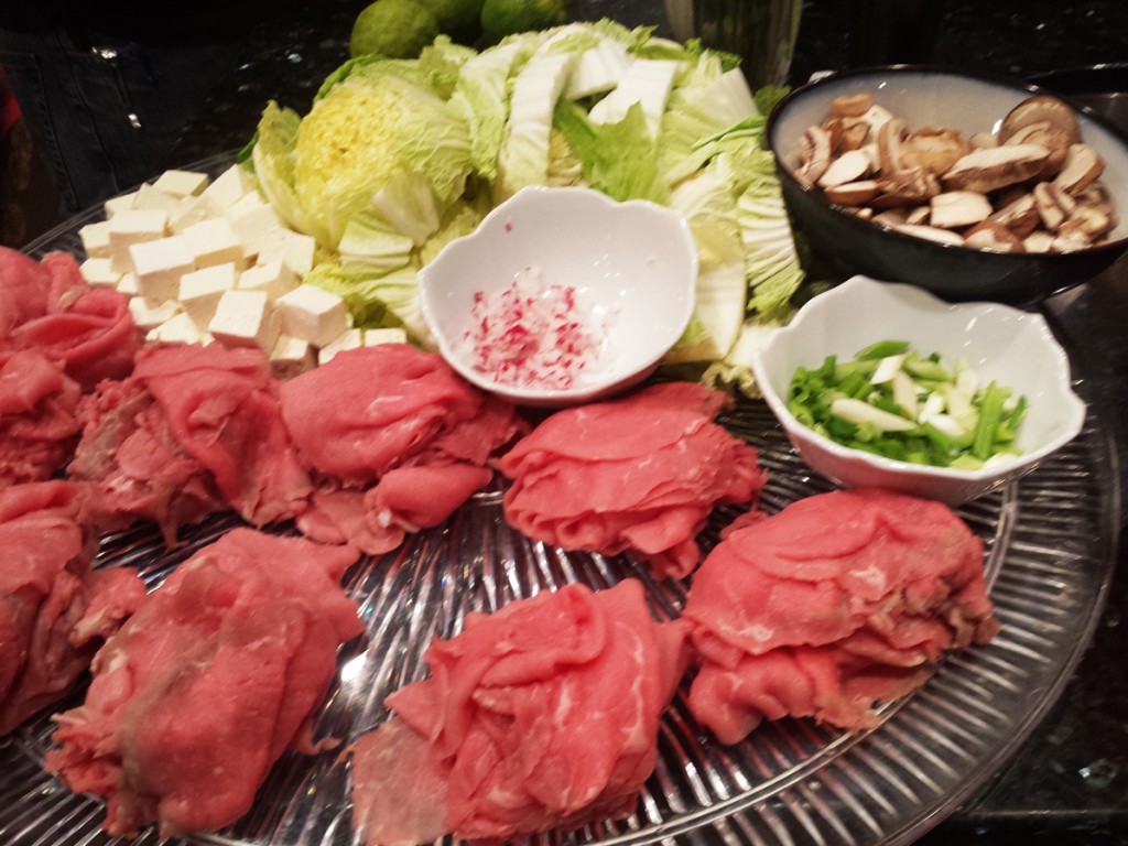 Shabu Shabu at Sarah Simmons' birthday