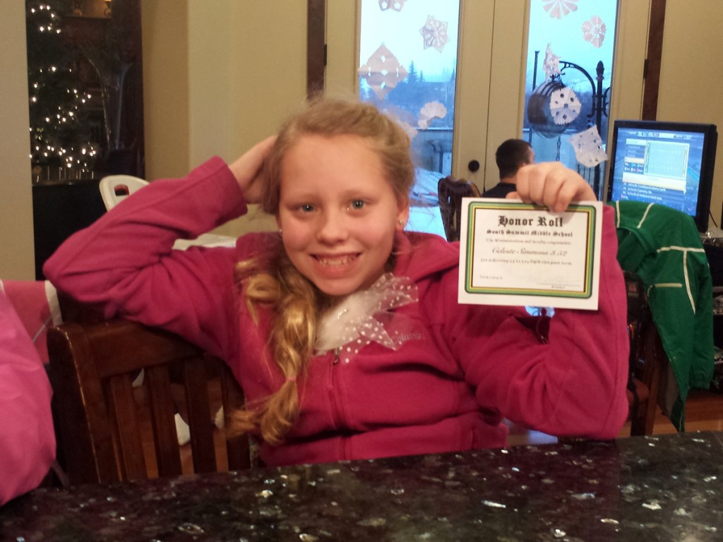 Celeste Simmons Honor Roll